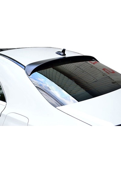Mercedes W117 Uyumlu Yedek Parça Cla Cam Üstü Spoiler Boyasız Fib