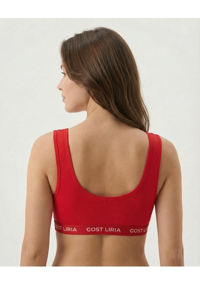 Gost Liria Crimson Spor Bralet Kırmızı Kırmızı