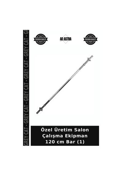 Özel Üretim Salon Çalışma Ekipman 120 Cm Bar 1