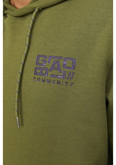 Jack & Jones Erkek Sweat 12242225 Olive Yağ Yeşili