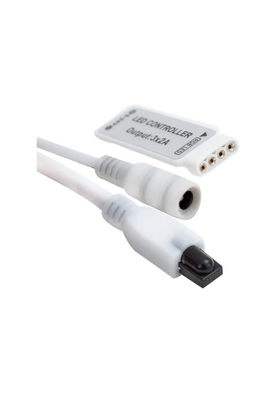 Powermaster 5-12-24 Volt 3x2 Amper Mini 24 Tuşlu Led Rgb Kontrol Cihazı
