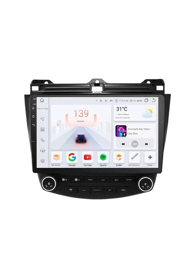 Otolas Honda Accord Wifi Gps Carplay 10 Inç 6+128gb Kamera Multimedya Navigasyon Sistemi - 2004-2007 Model 10"
