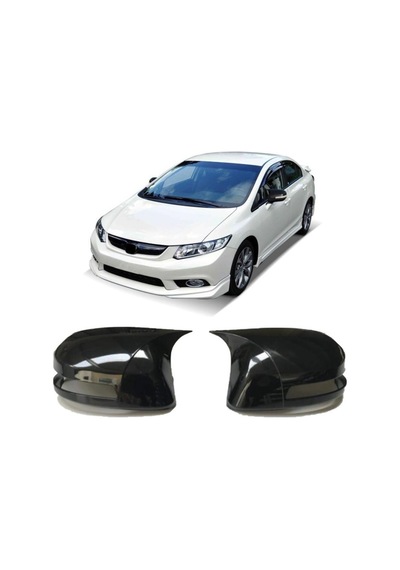 Honda Civic Fb7 (2012 - 2016) Batman Yarasa Ayna Kapağı (parlaksiya