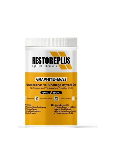 Restoreplus Gaphıte+Mos2 Yüksek Basınca Ve Sıcaklığa Dayanıklı Ges 1 KG