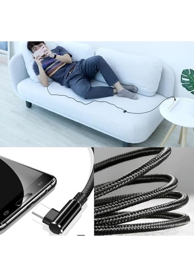 3 Metre Uzun Type-c Şarj Kablosu İphone 14 13 12 11 Uyumlu Hızlı Şarj Pro Pro Max Plus Uyumlu Yeni Nesil