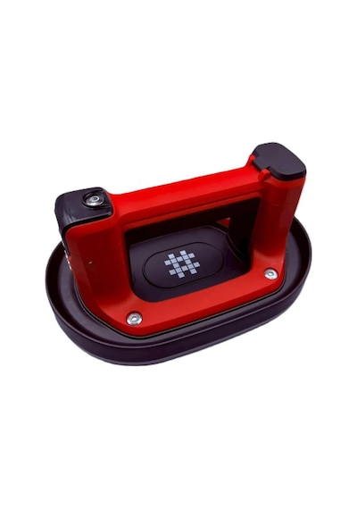 Shijing Tools 6108 Şarjlı Hava Pompalı Dijital Vantuz - Cam Granit Seramik Ayna Taşıma Vantuzu