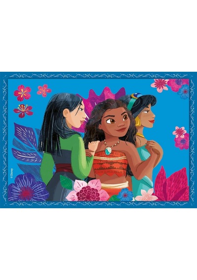 Clementoni 21517 Disney Princess 4 İn 1 Super Color Puzzle