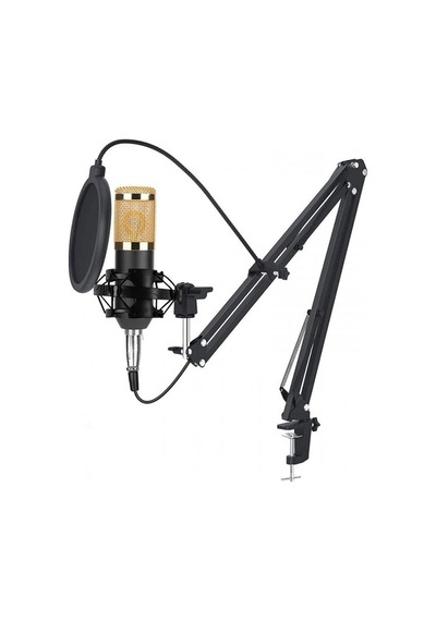 Kondenser Mikrofon 3.5mm Jak Girişli Kondenser Mikrofon 6 Parça Set