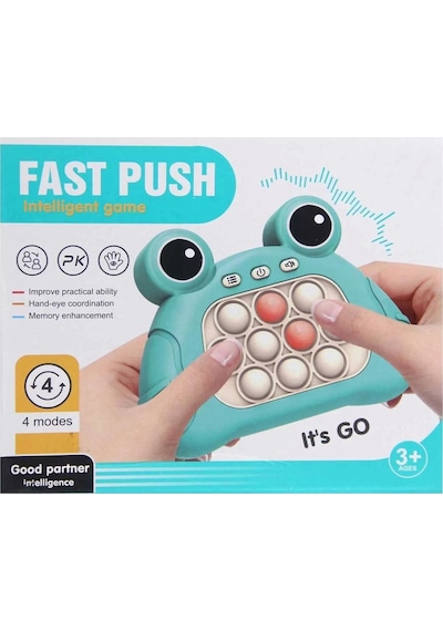 Fast Push Pilli Işıklı Eğitici Baloncuk Oyunu