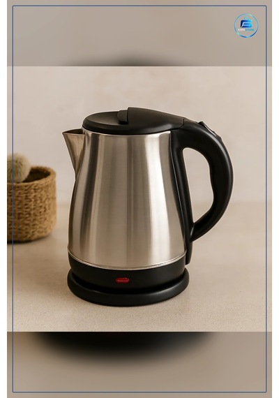 Su Isıtıcı Kettle Çelik Kablosuz 1.8 L Taban Otomatik Kapanma M