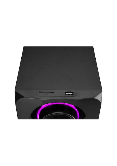 Mikado  Md-221Bt 2+1 40W Siyah Usb+Tf Cart+Fm+Bluetooth  Speaker