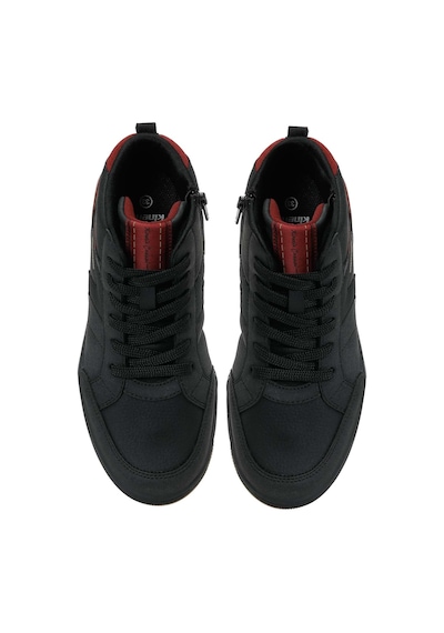 Kinetix Arlod Hı F Siyah Erkek Çocuk High Sneaker 000000000102692149 Siyah-bordo