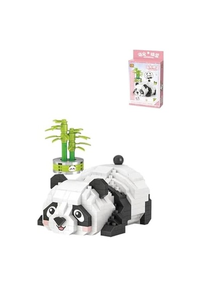 Loz Micro Block Serisi Panda 340 Parça Oyuncak Yapım Seti Fflz-8804