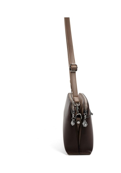 Silver Polo Sp623 Kadın Çapraz Çanta Düz Kahve-vizon