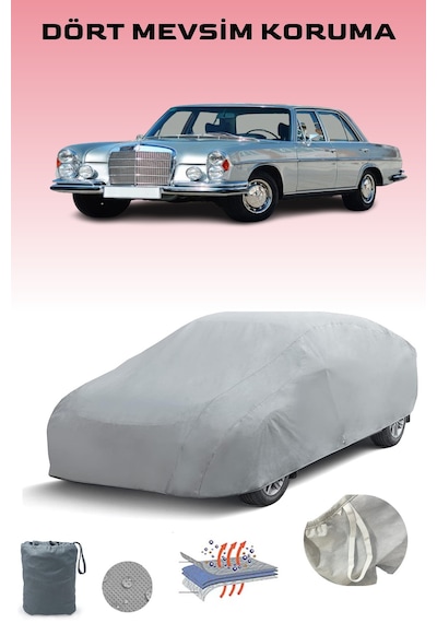 Mercedes S-serisi W108/w109 1965 - 1972 Araba Brandası Oto Branda Gri