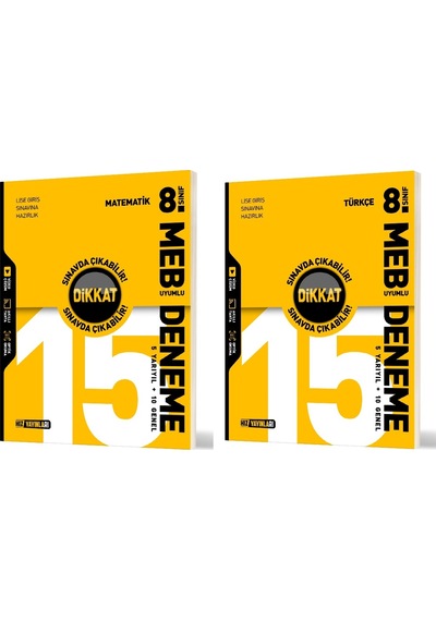 Hız 2026 8. Sınıf Lgs Matematik + Türkçe Branş Deneme Seti 2 Kitap