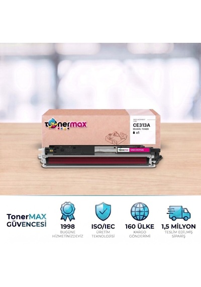 Hp Laserjet Pro Cp1025nw Ce313a Kırmızı Uyumlu Toner Çipli