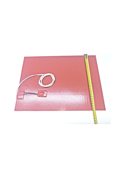 Calorflex İtalyan Açık Büfe Silikon Rezistans 400x290 Mm 230v 1200w Yapışkanlı Termikli Isıtıcı