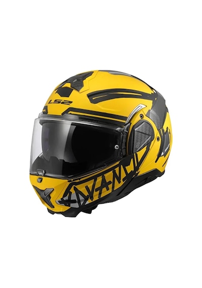 Ls2 Advant 2 Triple Çene Açılır Kask Sarı