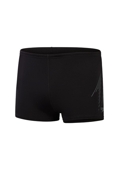 Speedo Hyperboom Placement Aquashort Erkek Yüzücü Mayosu Siyah