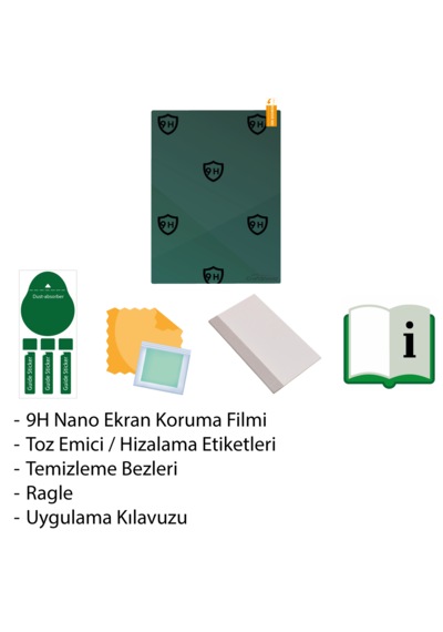 Jaecoo 7 Evolve 2024-2026 Uyumlu 14.8" Multimedya 9h Nano Ekran Koruyucu Şeffaf