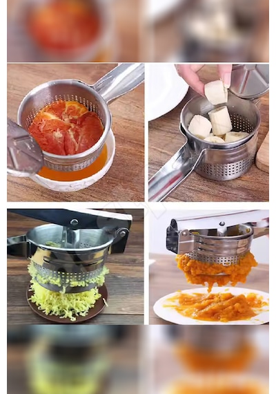 Patates Ezici - Patates Püresi Yapıcı - Paslanmaz Çelik