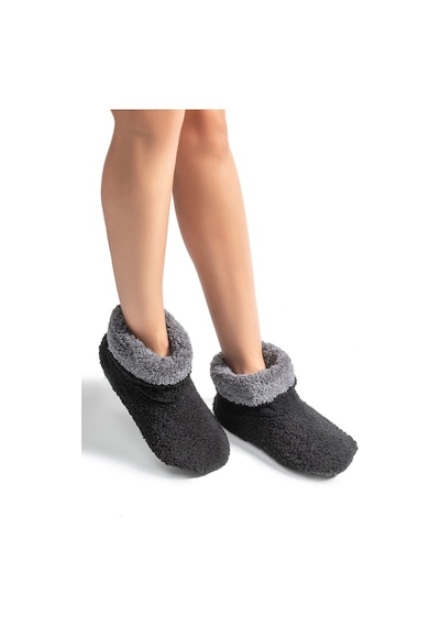 Twigy Comfy Kadın,Garson Boy Ev Botu Siyah 36/41 AA0811 Siyah