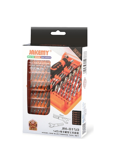 Jakemy 52 Parça 52 Parça Jm -8150 Bit Set