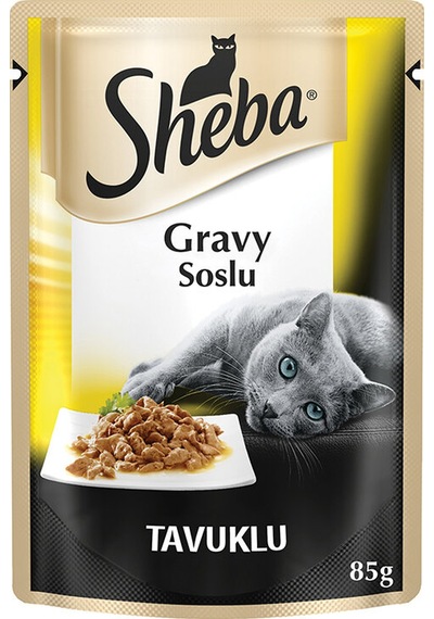 Sheba Pouch Tavuklu Kedi Maması 85g
