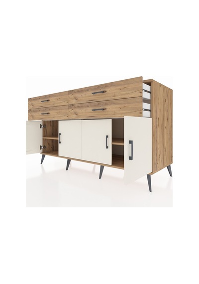 Kronos Konsol 2 Raflı 4 Çekmeceli 8 Kapaklı 176x59x99 Çam-aytaşı/ Çam-aytaşı/çam Kronos Konsol 2 Raflı 4 Çekmeceli 8 Kapaklı 176x59x99 Çam-aytaşı/ Çam-aytaşı/çam
