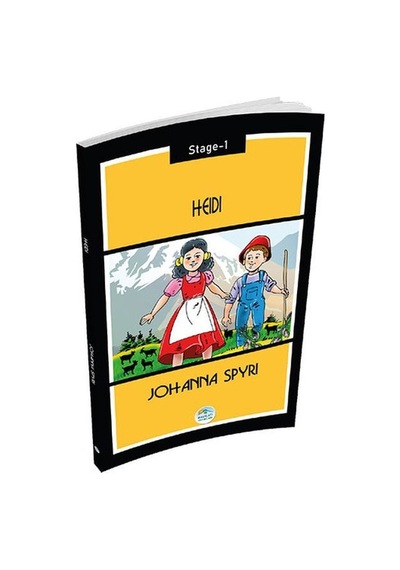 Heidi-Stage 1 - Johanna Spyri - Mavi Çatı Yayınları