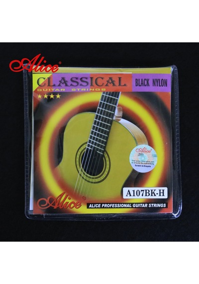 Alice A-107Bk-H Siyah Misinalı Klasik Gitar Tel Seti