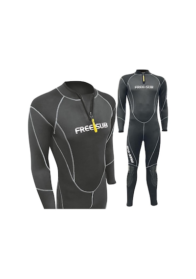 Free-Sub 5Mm Thyphoon Siyah Scuba Tüplü Dalış Elbisesi (489036531) Siyah