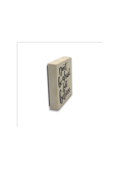 Markos 5:36 Baskılı Taş Magnet 5x5