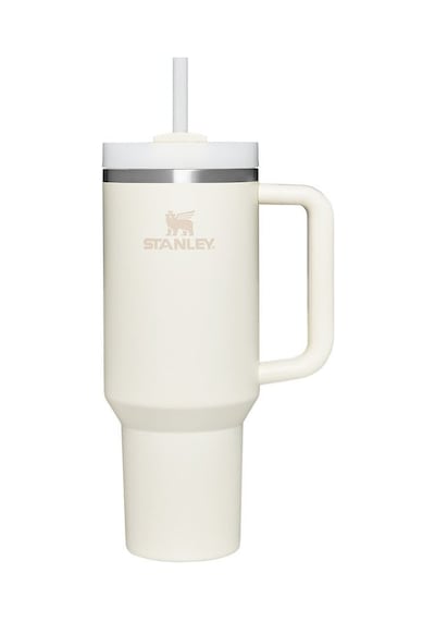 Stanley Quencher Pipetli Termos Krem Renk Krem