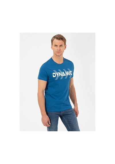 Pierre Cardin Slim Fit Bisiklet Yaka T-shirt Renkli