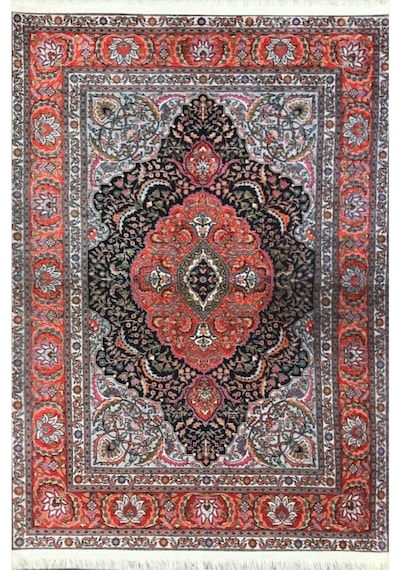 Prizma Halı Vintage Kilim V-6028 Çok Renkli