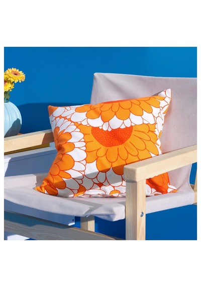 Ikea Sandeternell Turuncu 50x50 Cm Kırlent Kılıfı