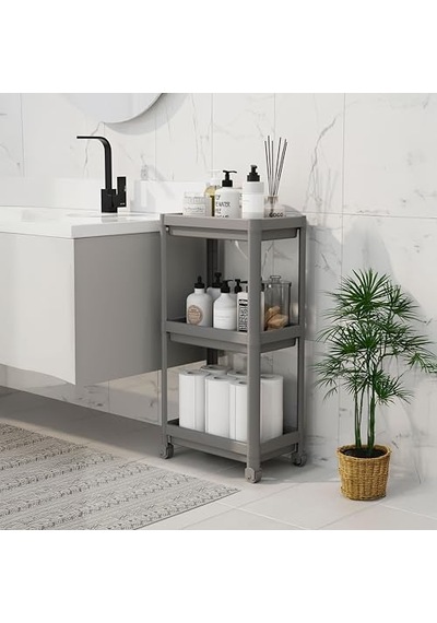 Katlı Tekerlekli Slim Raf Ünitesi 3 Katlı Tekerlekli Ince Raf Ünitesi Mutfak Banyo Kiler Ve Garaj Için Yer Tasarruf Diğer Katlı Tekerlekli Slim Raf Ünitesi 3 Katlı Tekerlekli Ince Raf Ünitesi Mutfak Banyo Kiler Ve Garaj Için Yer Tasarruf Diğer