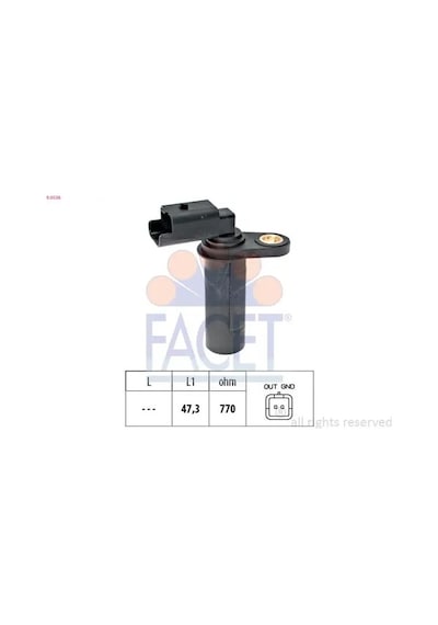 Renault Symbol 2 Krank Sensoru 1.5 Dci 2009-2012 Facet 90538