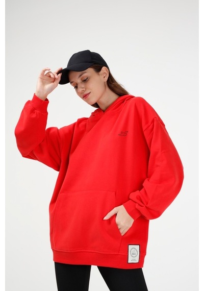 Brz Collection Oversize Kapüşonlu Sweatshirt
