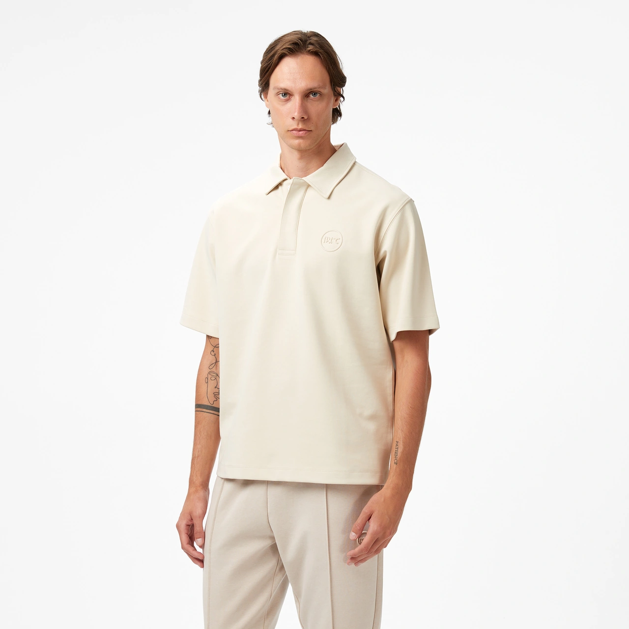 United4 Unıted4 Classic Erkek Bej Polo Zoku Bej