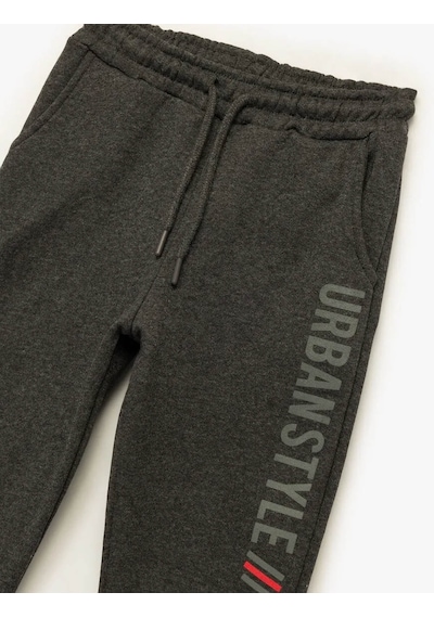 Koton Şardonlu Baskılı Jogger Antrasit Erkek Çocuk Eşofman Altı 6wkb40096tk Antrasit Koton Şardonlu Baskılı Jogger Antrasit Erkek Çocuk Eşofman Altı 6wkb40096tk Antrasit