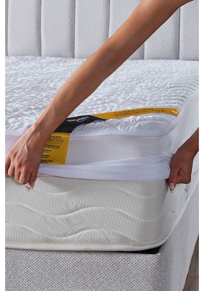 Comfyline Pamuk Sıvı Geçirmez Fitted Alez 100x200 Beyaz