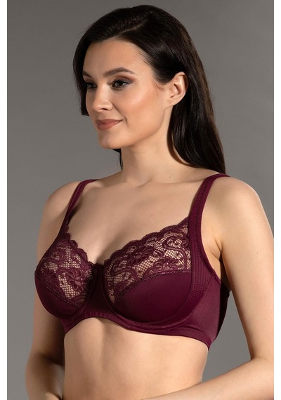 Kompedan Sütyen C Kap Dantel Detaylı Toparlayıcı New Bra 6000-bordo Bordo Kompedan Sütyen C Kap Dantel Detaylı Toparlayıcı New Bra 6000-bordo Bordo