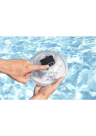 Floatbright Havuz Fıskiyesi, Güneş Enerjisiyle Çalışan Led Işık, Çap 19,5 X 18,2 X 6,8 Cm, Ip67, 7 Renkli, 9