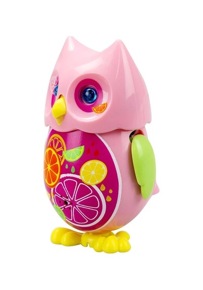 Mini Hoot Sevimli Baykuş - Pembe Çok Renkli