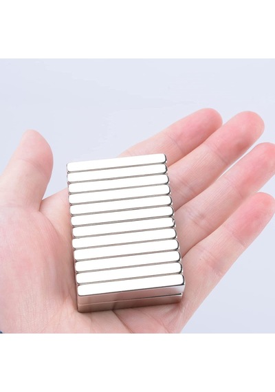 40x10x5 Mm Neodyum Dikdörtgen Süper Güçlü Mıknatıs - 5 Adet