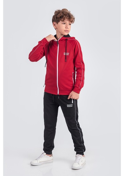 Dalgıç Kumaş Unisex Çocuk Eşofman Takımı Unlimited Potential Esf1725y Kırmızı Dalgıç Kumaş Unisex Çocuk Eşofman Takımı Unlimited Potential Esf1725y Kırmızı