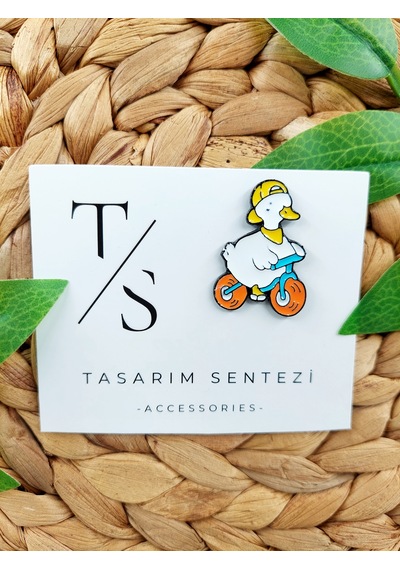 Rozet Metal Broş Yaka Okul Çantası Kıyafet Şapka Takı Aksesuar Ör Çok Renkli